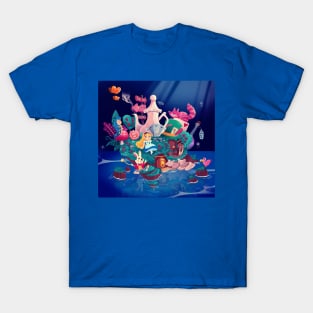 Alice in Wonderland Island T-Shirt